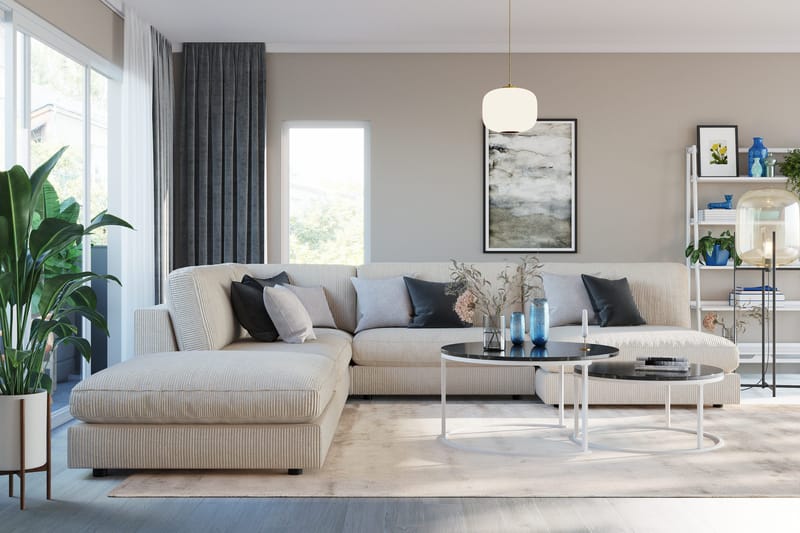 Arken 1-sits Hörnmodul i Manchester - Beige - Products - Möbler - Soffa - Modulsoffa - Hörnmodul