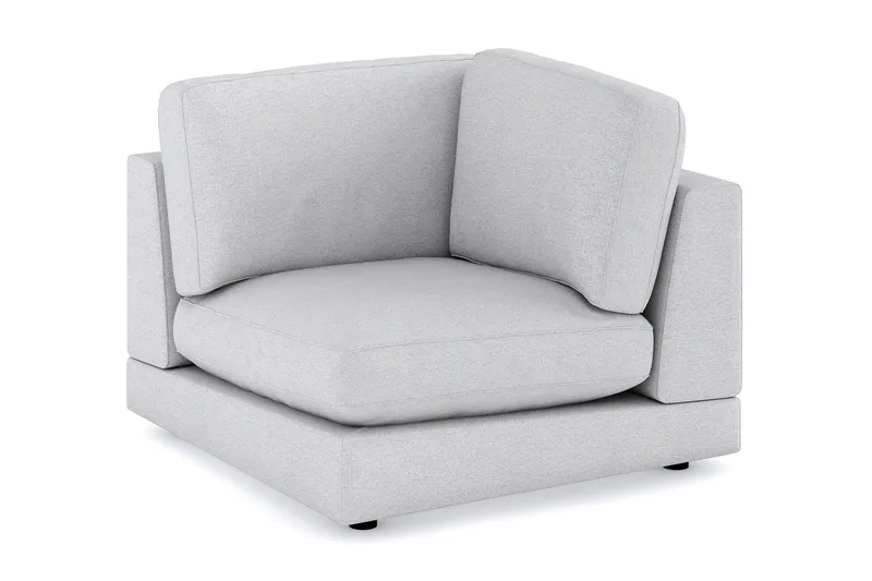 Arken 1-sits Hörnmodul i Tyg - Ljusgrå - Products - Möbler - Soffa - Modulsoffa - Hörnmodul
