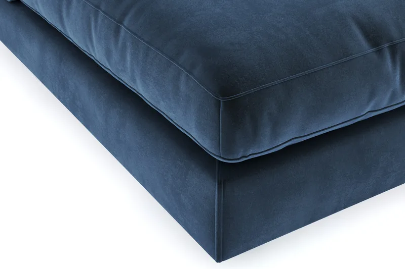 Arken 1-sits Mittmodul i Sammet 90 cm bred - Blå - Products - Möbler - Soffa - Modulsoffa - Mittmodul