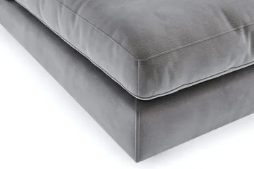 Arken 1-sits Mittmodul i Sammet 90 cm bred - Mörkgrå - Products - Möbler - Soffa - Modulsoffa - Mittmodul
