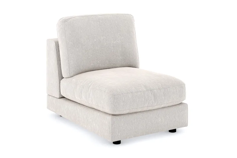 Arken 1-sits Mittmodul i Tyg 70 cm bred - Beige - Products - Möbler - Soffa - Modulsoffa - Mittmodul