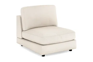 Arken 1-sits Mittmodul i Tyg 90 cm bred - Beige - Products - Möbler - Soffa - Modulsoffa - Mittmodul