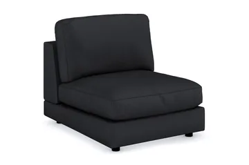 Arken 1-sits Mittmodul i Tyg 90 cm bred - Svart - Products - Möbler - Soffa - Modulsoffa - Mittmodul