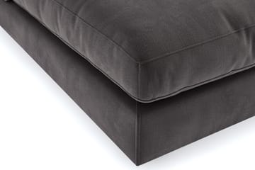 Arken 2-sits Divanmodul i Sammet - Mörkgrå - Products - Möbler - Soffa - Modulsoffa - Övriga moduler till modulsoffa