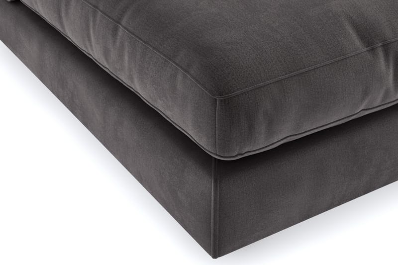 Arken 2-sits Divanmodul i Sammet - Mörkgrå - Products - Möbler - Soffa - Modulsoffa - Övriga moduler till modulsoffa