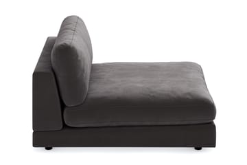 Arken 2-sits Divanmodul i Sammet - Mörkgrå - Products - Möbler - Soffa - Modulsoffa - Övriga moduler till modulsoffa