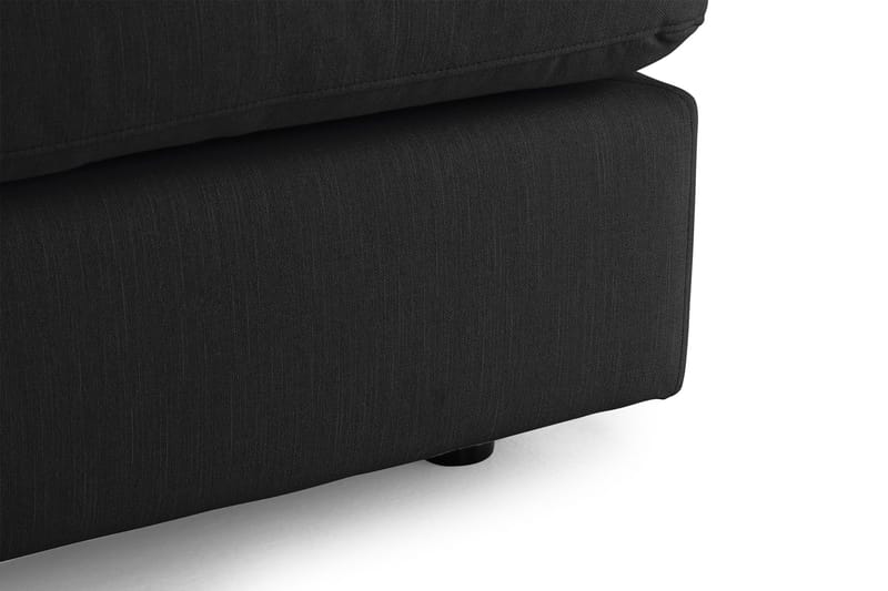 Arken 2-sits Divanmodul i Tyg - Svart - Products - Möbler - Soffa - Modulsoffa - Övriga moduler till modulsoffa