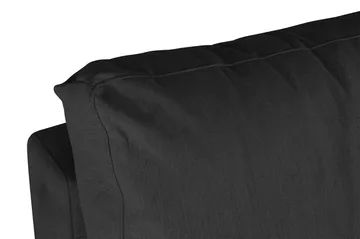 Arken 2-sits Divanmodul i Tyg - Svart - Products - Möbler - Soffa - Modulsoffa - Övriga moduler till modulsoffa