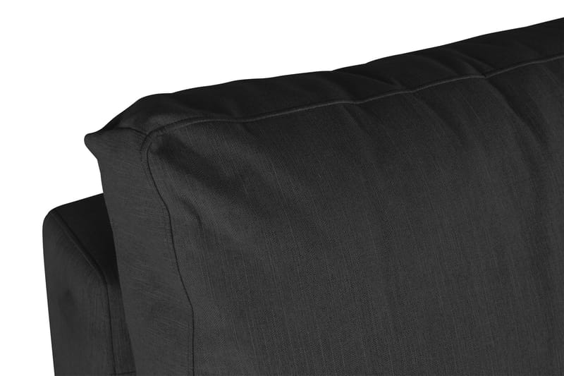 Arken 2-sits Divanmodul i Tyg - Svart - Products - Möbler - Soffa - Modulsoffa - Övriga moduler till modulsoffa
