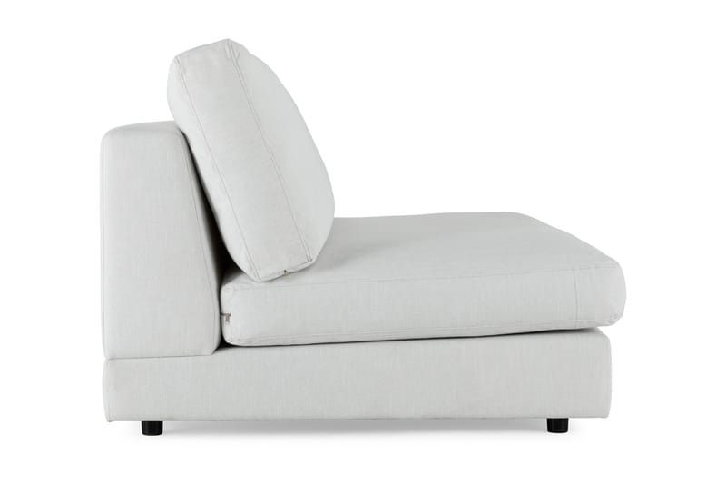 Arken 2-sits Mittmodul i Tyg 120 cm bred - Ljusgrå - Products - Möbler - Soffa - Modulsoffa - Mittmodul