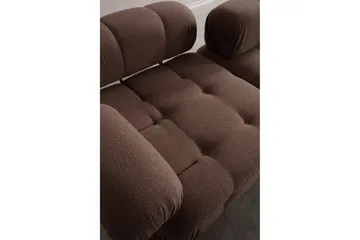 Belgin Bubblig Soffa 2-sits med utfällbara armstöd och ryggstöd - Cappuccino - Products - Möbler - Soffa - Modulsoffa - Komplett modulsoffa