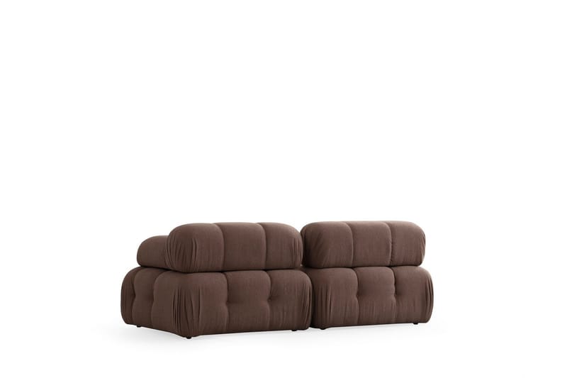 Belgin Bubblig Soffa 2-sits med utfällbara armstöd och ryggstöd - Cappuccino - Products - Möbler - Soffa - Modulsoffa - Komplett modulsoffa
