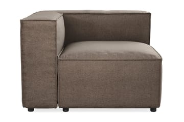 Cubo 1-sits Högermodul i Tyg 108 cm bred - Grå - Products - Möbler - Soffa - Modulsoffa - Övriga moduler till modulsoffa
