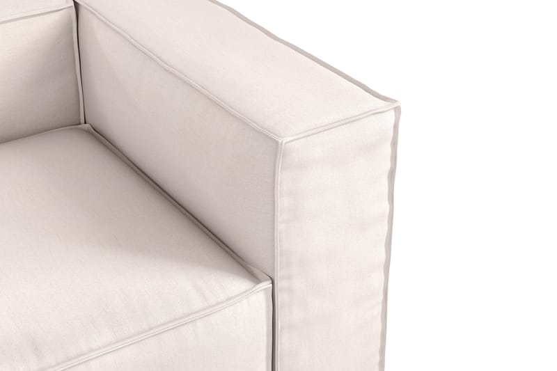 Cubo 1-sits Högermodul i Tyg 108 cm bred - Ljusbeige - Products - Möbler - Soffa - Modulsoffa - Övriga moduler till modulsoffa