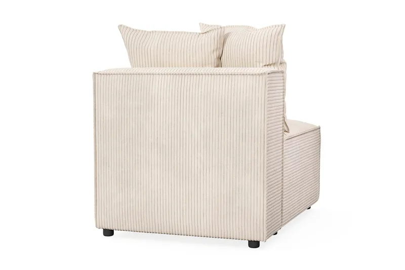 Cubo 1-sits Mittmodul i Manchester 80 cm bred - Beige - Products - Möbler - Soffa - Modulsoffa - Mittmodul