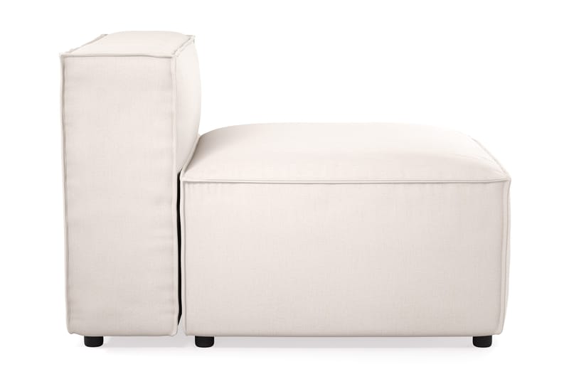 Cubo 1-sits Mittmodul i Tyg 80 cm bred - Ljusbeige - Products - Möbler - Soffa - Modulsoffa - Mittmodul