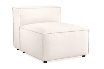 Cubo 1-sits Mittmodul i Tyg 80 cm bred - Ljusbeige - Products - Möbler - Soffa - Modulsoffa - Mittmodul