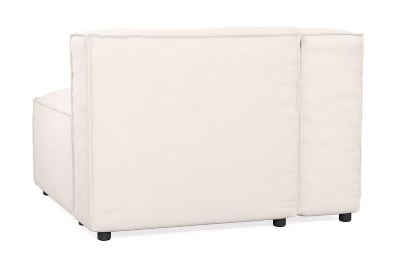 Cubo 1-sits Vänstermodul i Tyg 108 cm bred - Ljusbeige - Products - Möbler - Soffa - Modulsoffa - Övriga moduler till modulsoffa