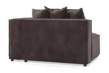 Cubo 2-sits Högermodul i Sammet - Antracit - Products - Möbler - Soffa - Modulsoffa - Övriga moduler till modulsoffa