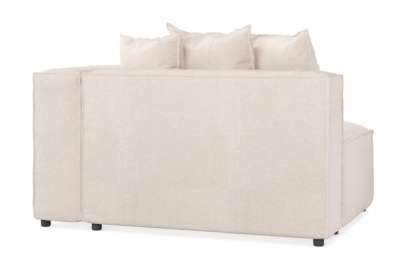 Cubo 2-sits Högermodul i Tyg 120 cm bred - Beige - Products - Möbler - Soffa - Modulsoffa - Övriga moduler till modulsoffa