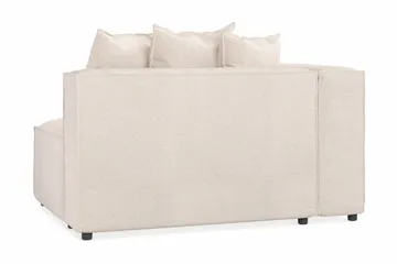 Cubo 2-sits Vänstermodul i Tyg 120 cm bred - Beige - Products - Möbler - Soffa - Modulsoffa - Övriga moduler till modulsoffa