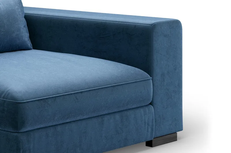 Dubai Armstöd Höger Sammet, Blå