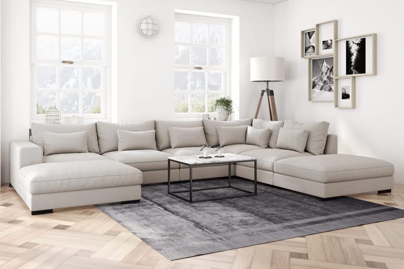 Dubai Hörnmodul Extra Djup - Beige - Products - Möbler - Soffa - Modulsoffa - Hörnmodul