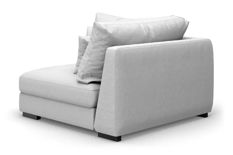 Dubai Hörnmodul Extra Djup - Ljusgrå - Products - Möbler - Soffa - Modulsoffa - Hörnmodul