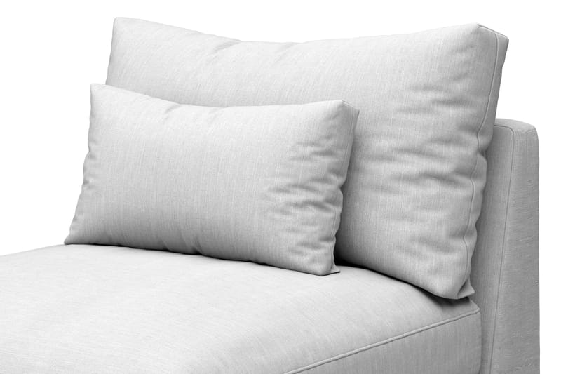 Dubai Mittmodul Extra Djup - Ljusgrå - Products - Möbler - Soffa - Modulsoffa - Mittmodul