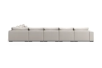 Dubai U-modulsoffa Large med Divan Vänster Extra Djup - Beige - Products - Möbler - Soffa - Modulsoffa - Komplett modulsoffa