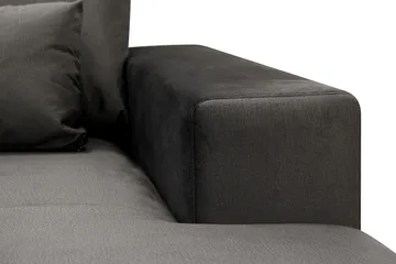 Grande Stor 7-sits U-Soffa med Divan Höger - Mörkgrå Sammet - Products - Möbler - Soffa - Modulsoffa - Komplett modulsoffa