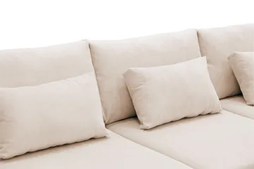 Grande Stor 7-sits U-Soffa med Divan Vänster - Beige Manchester - Products - Möbler - Soffa - Modulsoffa - Komplett modulsoffa
