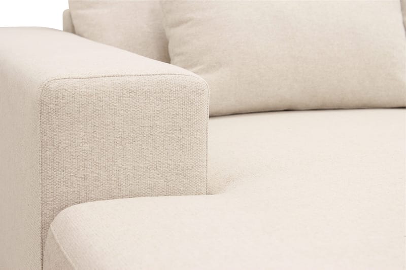 Grande Stor 7-sits U-Soffa med Divan Vänster - Beige Tyg - Products - Möbler - Soffa - Modulsoffa - Komplett modulsoffa