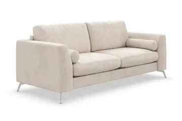 Ocean Lyx 3-sits Manchestersoffa - Beige - Products - Möbler - Soffa - 3 sits soffa
