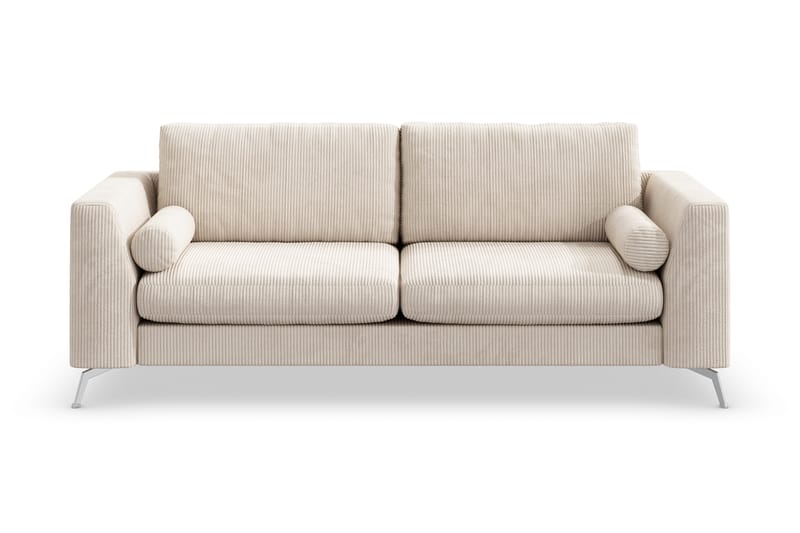 Ocean Lyx 3-sits Manchestersoffa - Beige - Products - Möbler - Soffa - 3 sits soffa