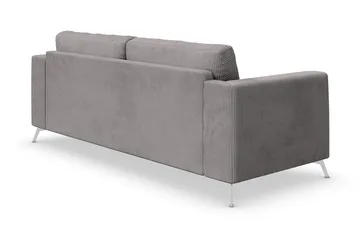 Ocean Lyx 3-sits Manchestersoffa - Mörkgrå - Products - Möbler - Soffa - 3 sits soffa