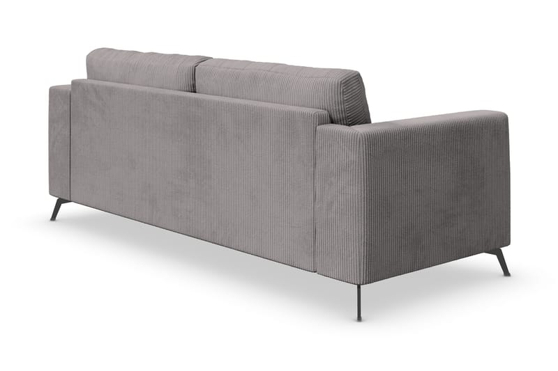 Ocean Lyx 3-sits Manchestersoffa - Mörkgrå - Products - Möbler - Soffa - 3 sits soffa
