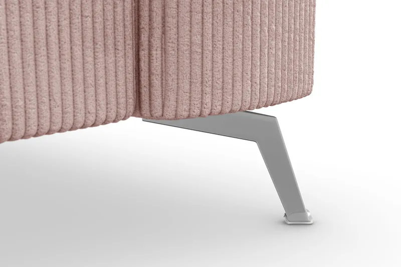 Ocean Lyx 3-sits Manchestersoffa - Rosa - Products - Möbler - Soffa - 3 sits soffa