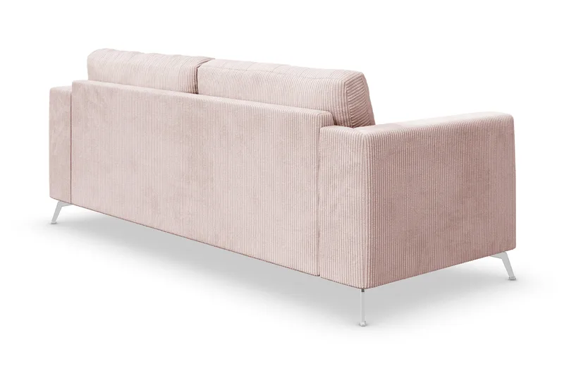 Ocean Lyx 3-sits Manchestersoffa - Rosa - Products - Möbler - Soffa - 3 sits soffa
