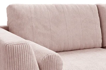 Ocean Lyx 3-sits Manchestersoffa - Rosa - Products - Möbler - Soffa - 3 sits soffa