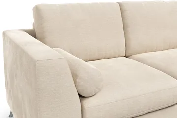 Ocean Lyx 3-sits Sammetssoffa - Beige - Products - Möbler - Soffa - 3 sits soffa