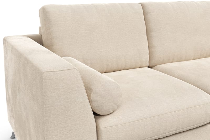 Ocean Lyx 3-sits Sammetssoffa - Beige - Products - Möbler - Soffa - 3 sits soffa