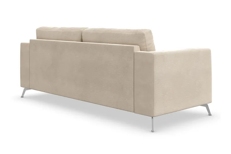 Ocean Lyx 3-sits Sammetssoffa - Beige - Products - Möbler - Soffa - 2 sits soffa
