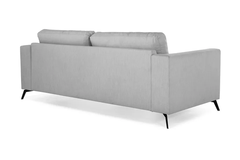 Ocean Lyx 3-sits Tygsoffa - Grå - Products - Möbler - Soffa - 3 sits soffa