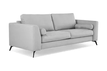 Ocean Lyx 3-sits Tygsoffa - Grå - Products - Möbler - Soffa - 3 sits soffa