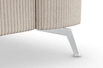 Ocean Lyx 4-sits Manchestersoffa - Beige - Products - Möbler - Soffa - 4 sits soffa