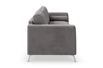 Ocean Lyx 4-sits Manchestersoffa - Mörkgrå - Products - Möbler - Soffa - 4 sits soffa