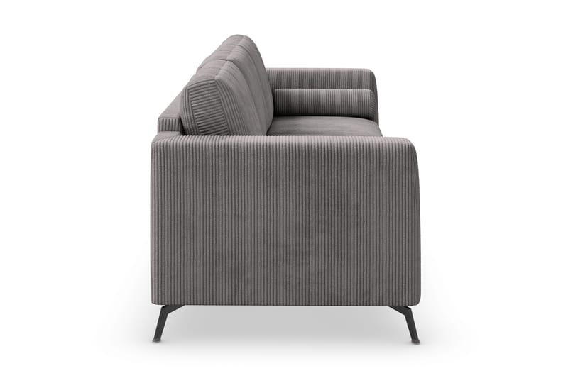 Ocean Lyx 4-sits Manchestersoffa - Mörkgrå - Products - Möbler - Soffa - 4 sits soffa