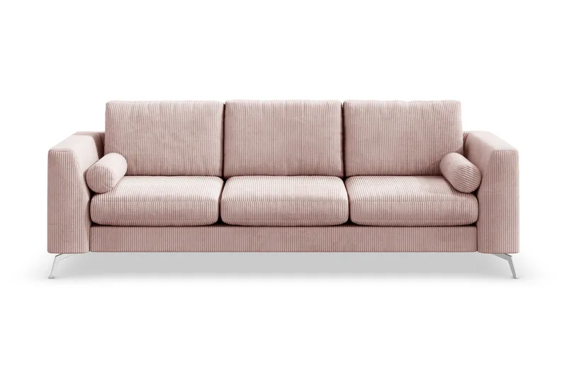 Ocean Lyx 4-sits Manchestersoffa - Rosa - Products - Möbler - Soffa - 4 sits soffa