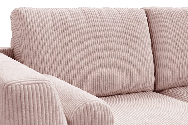 Ocean Lyx 4-sits Manchestersoffa - Rosa - Products - Möbler - Soffa - 4 sits soffa